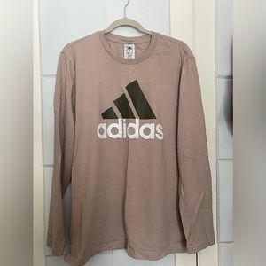 Adidas Badge of Sport Long Sleeve T-Shirt. Size XL.